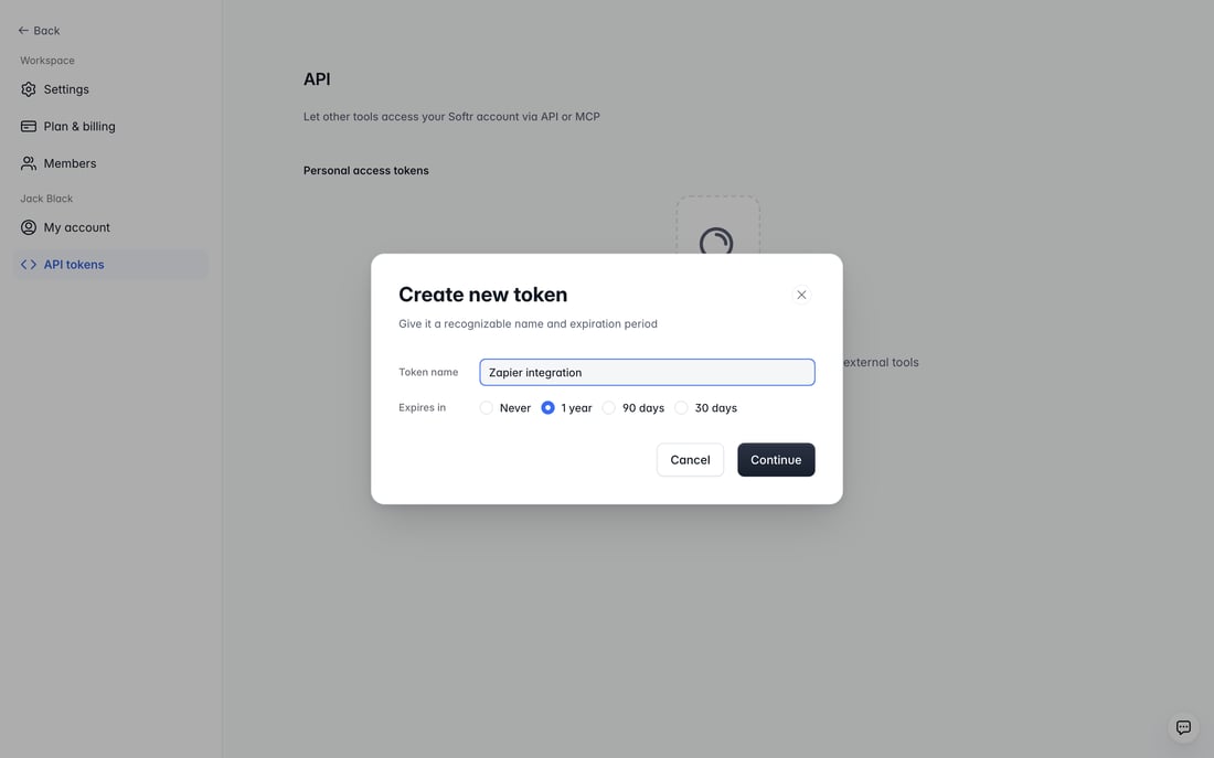 API Setup and Endpoints – Softr Help Docs