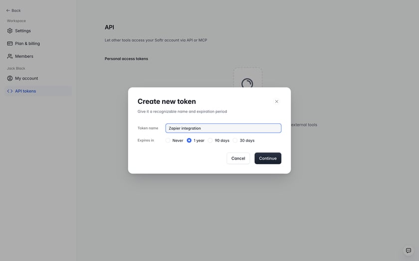 API Setup and Endpoints – Softr Help Docs