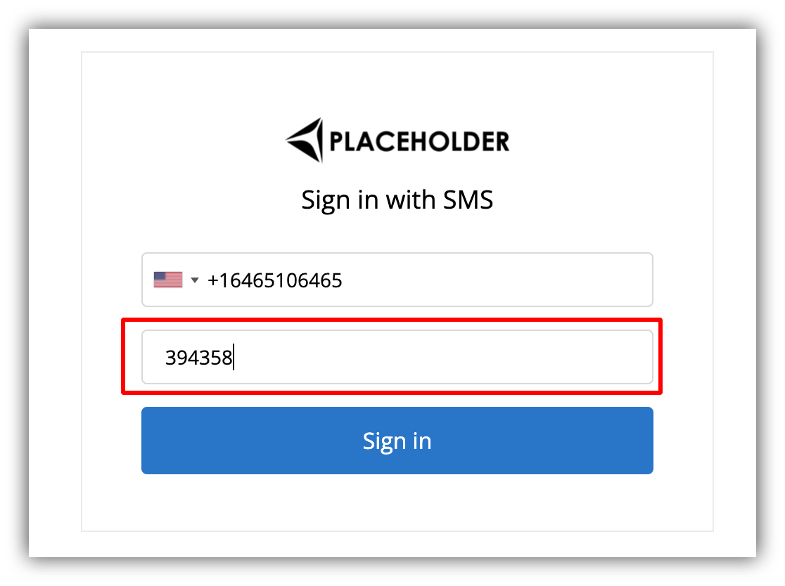 Verifying user account