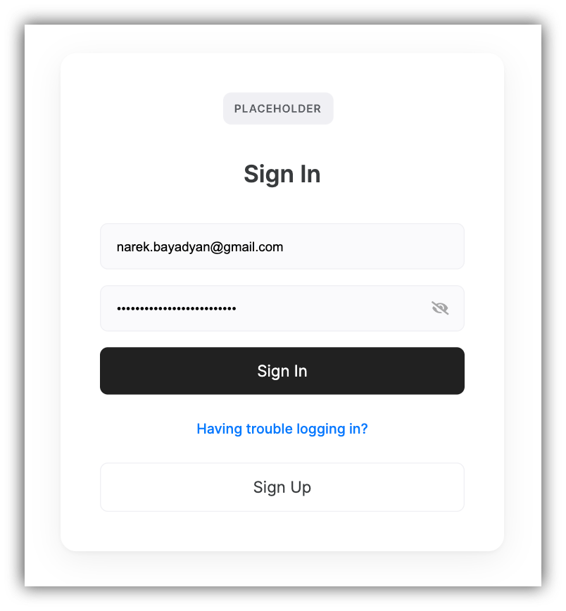Signin Form – Softr Help Docs
