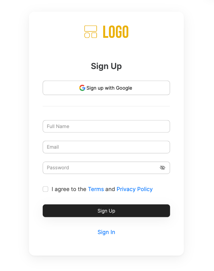 Signup Form – Softr Help Docs