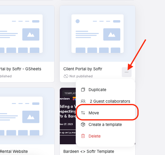 Workspaces and Applications – Softr Help Docs
