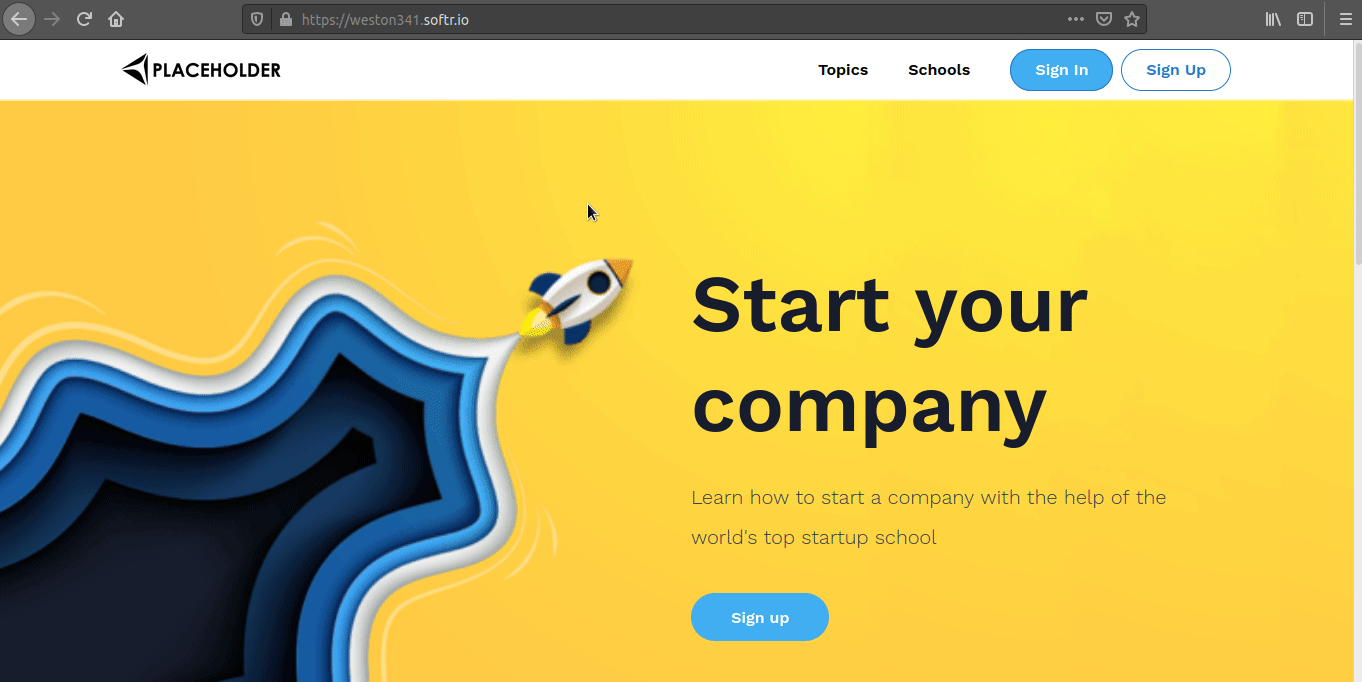 Testing the password reset