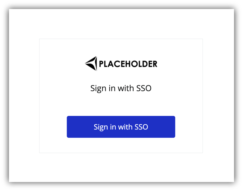 Single Sign-On block