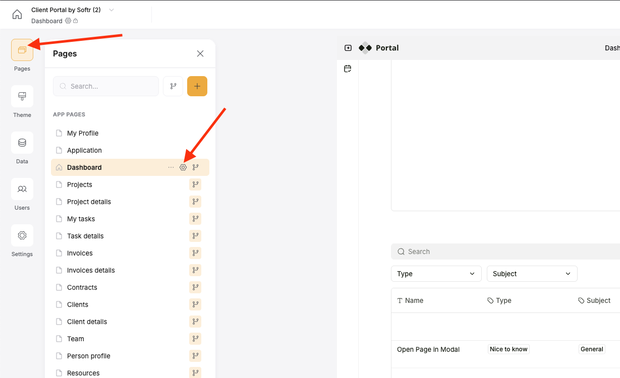 Footer Settings – Softr Help Docs