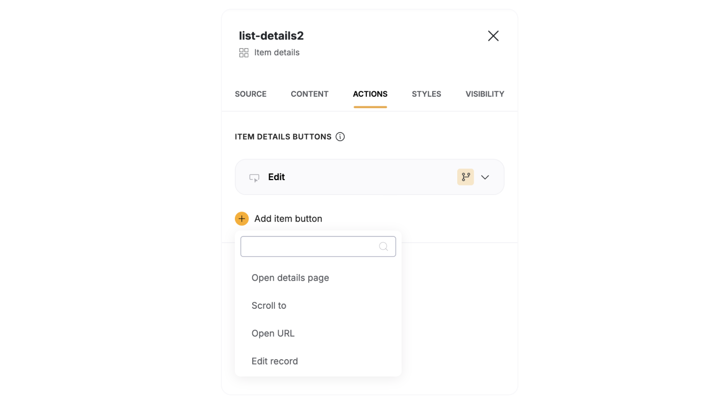 Item Details Block – Softr Help Docs