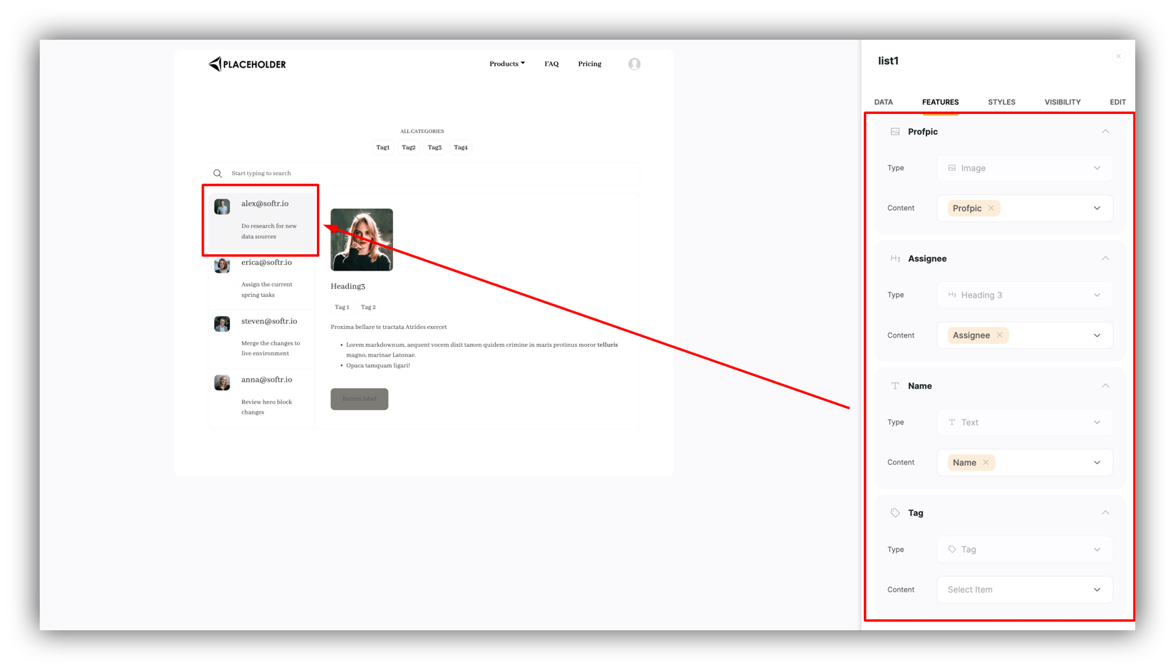 Layout: Inbox – Softr Help Docs