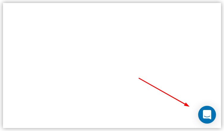 Intercom widget added to site