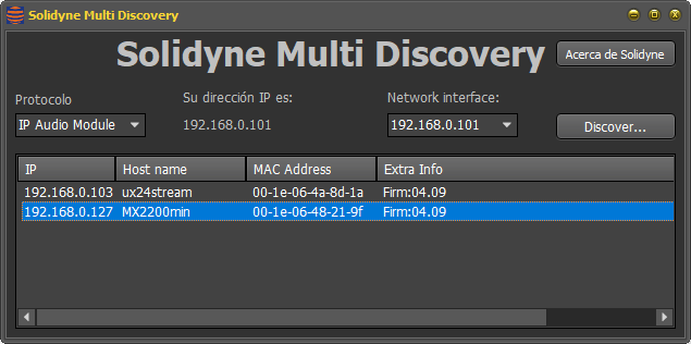 Multi-Discovery - Solidyne - Centro de Documentación