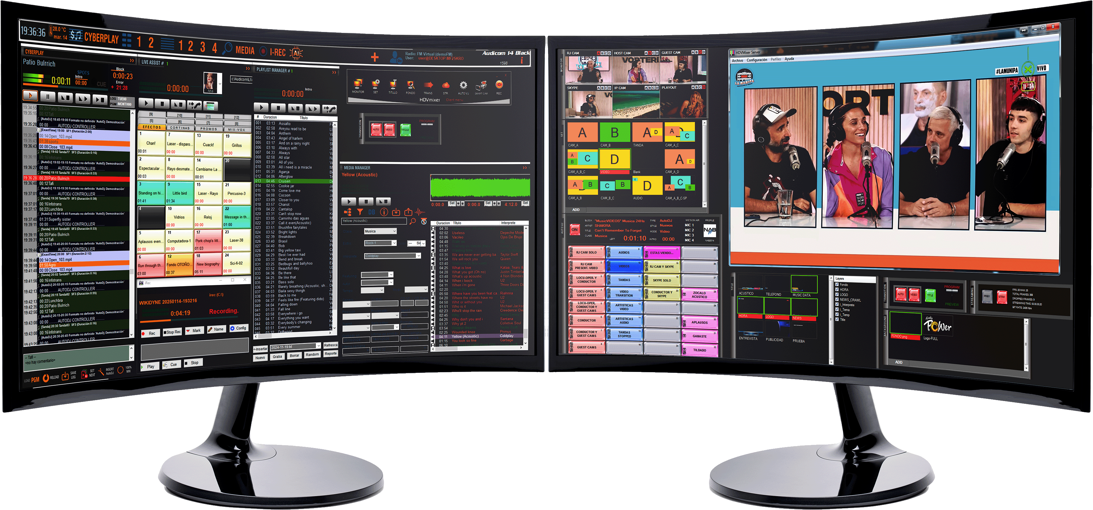 AUDICOM MONITORES Pn