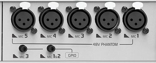 Panel trasero DX 816 - mics