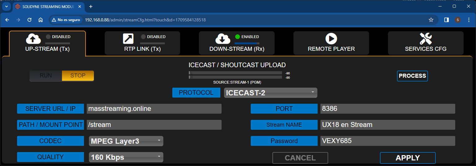 542 Streamer Upstream Pn 542 Streamer Upstream Pn