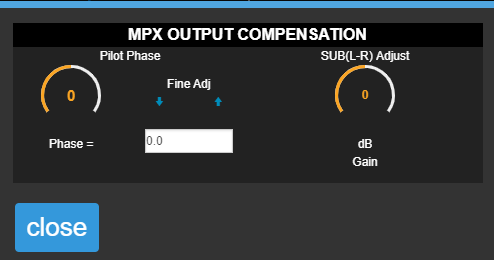 542 MPX Compensation Pn 542 MPX Compensation Pn
