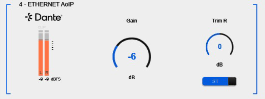 542 Dante Input Pn 542 Dante Input Pn