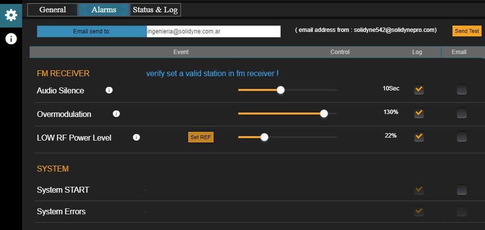 542 Sistema Alarmas Pn