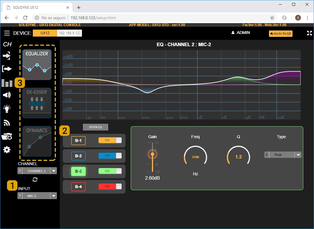 Control WEB - EQ Control WEB - EQ