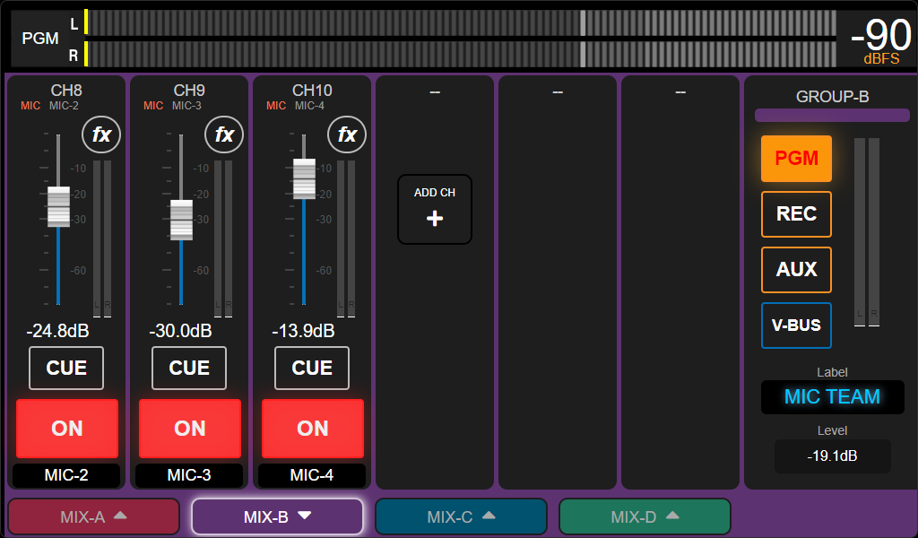 UX18 GROUPS MIX UX18 GROUPS MIX