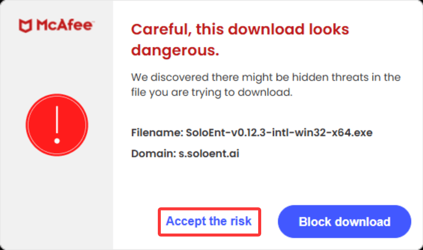 インストール時に表示される Windows のセキュリティ警告
