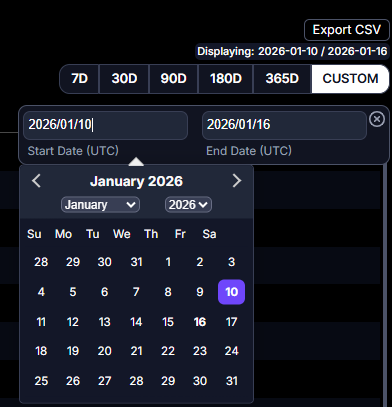 Satellite Wallet page