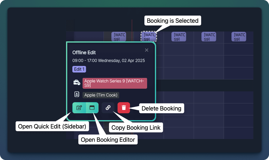Quick Info Popover Screenshot
