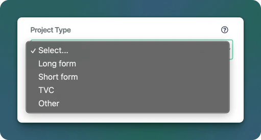 Sonderplan Select Menu Custom Field Example