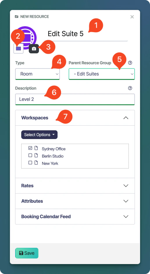 Sonderplan Neuer Raum Ressourcen-Editor