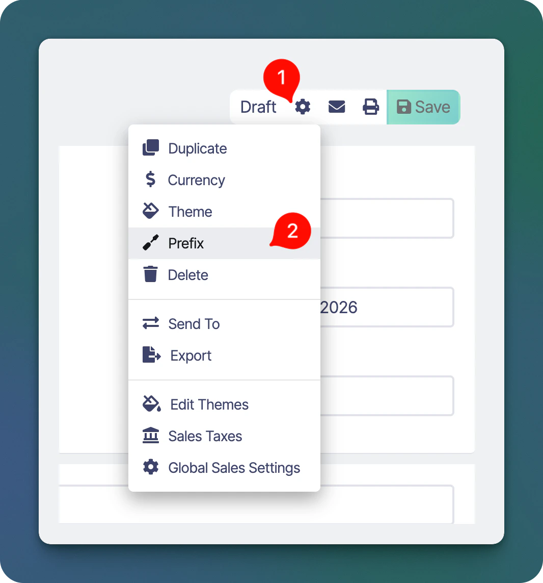 Sonderplan Update Prefix