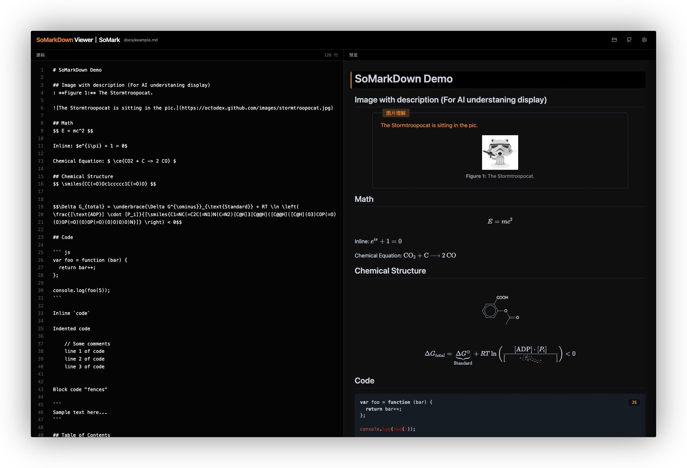 SoMarkDown-Viewer
