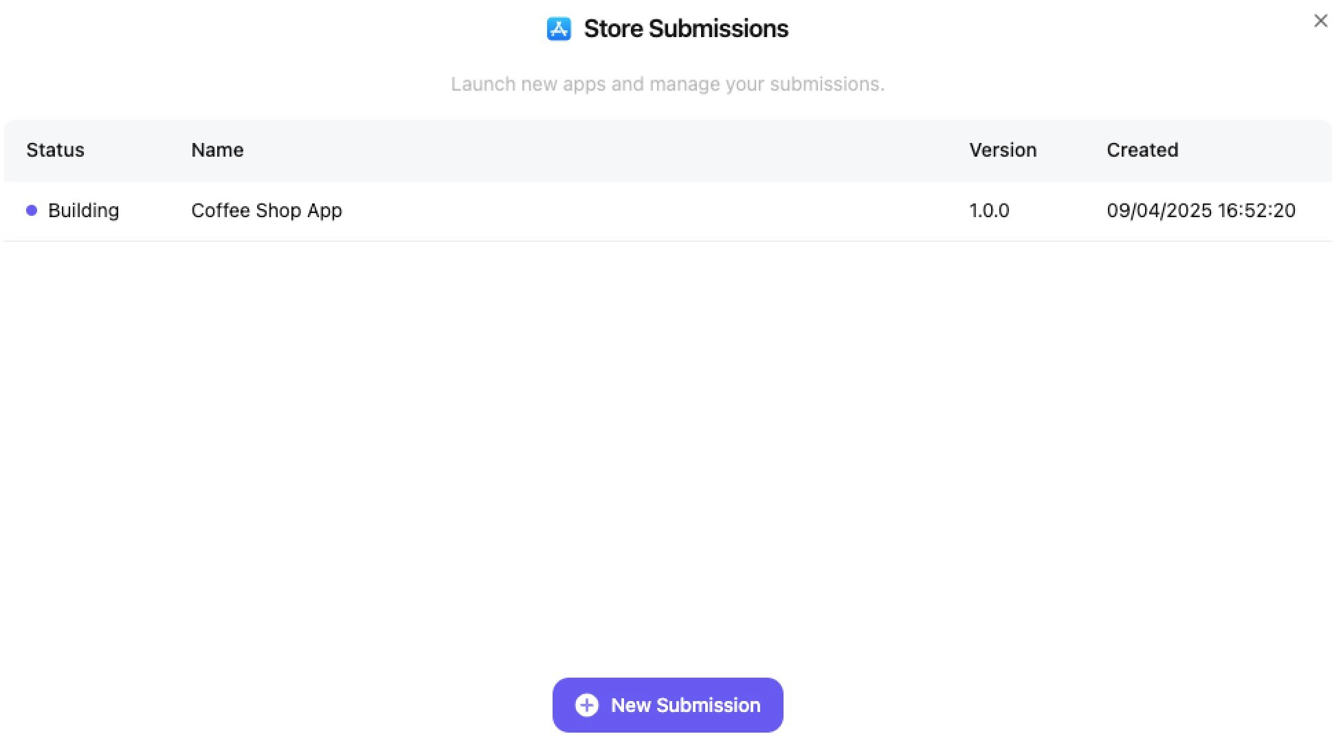 App Store Publishing Flow
