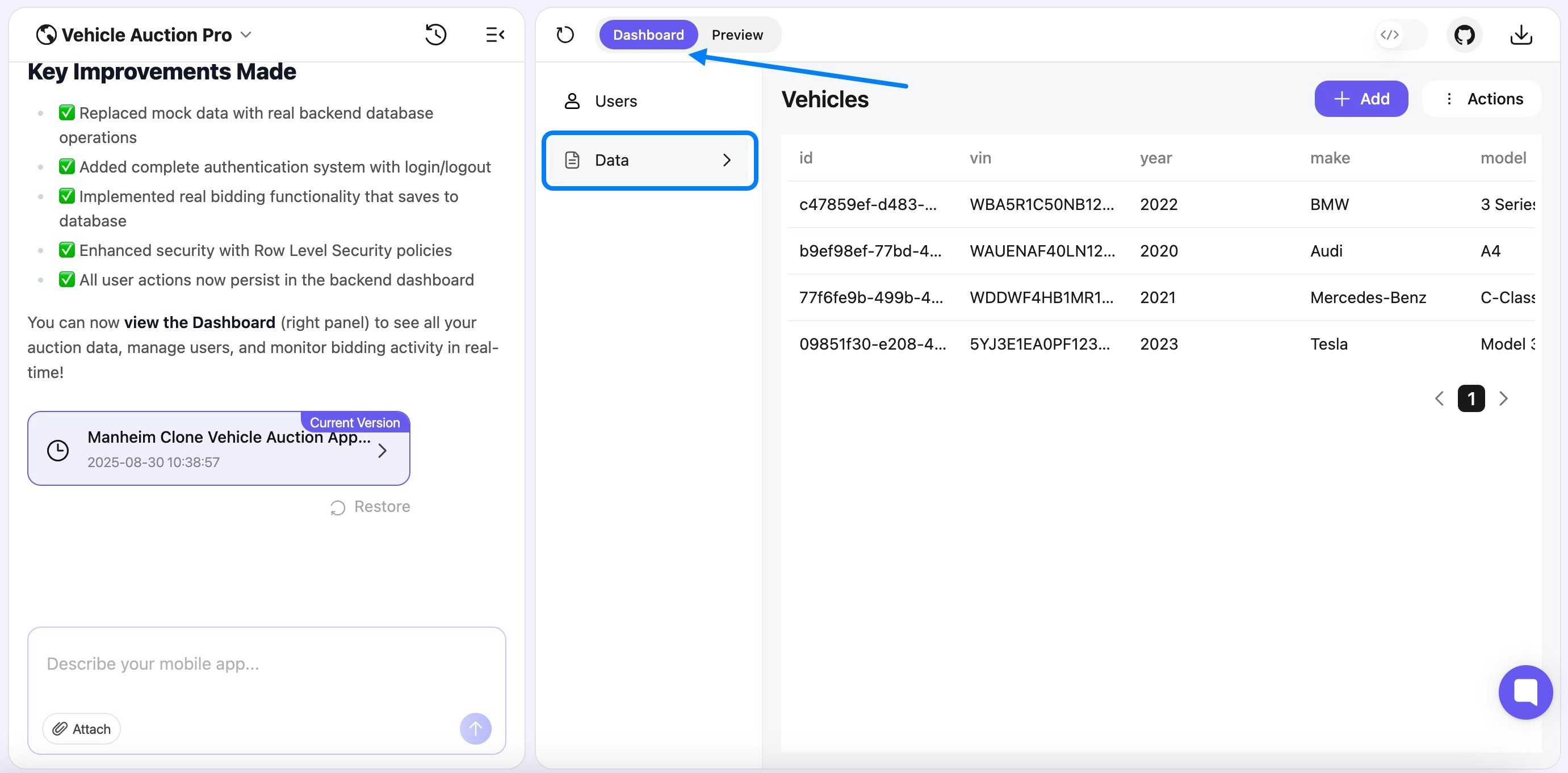 Cross-App API Connection