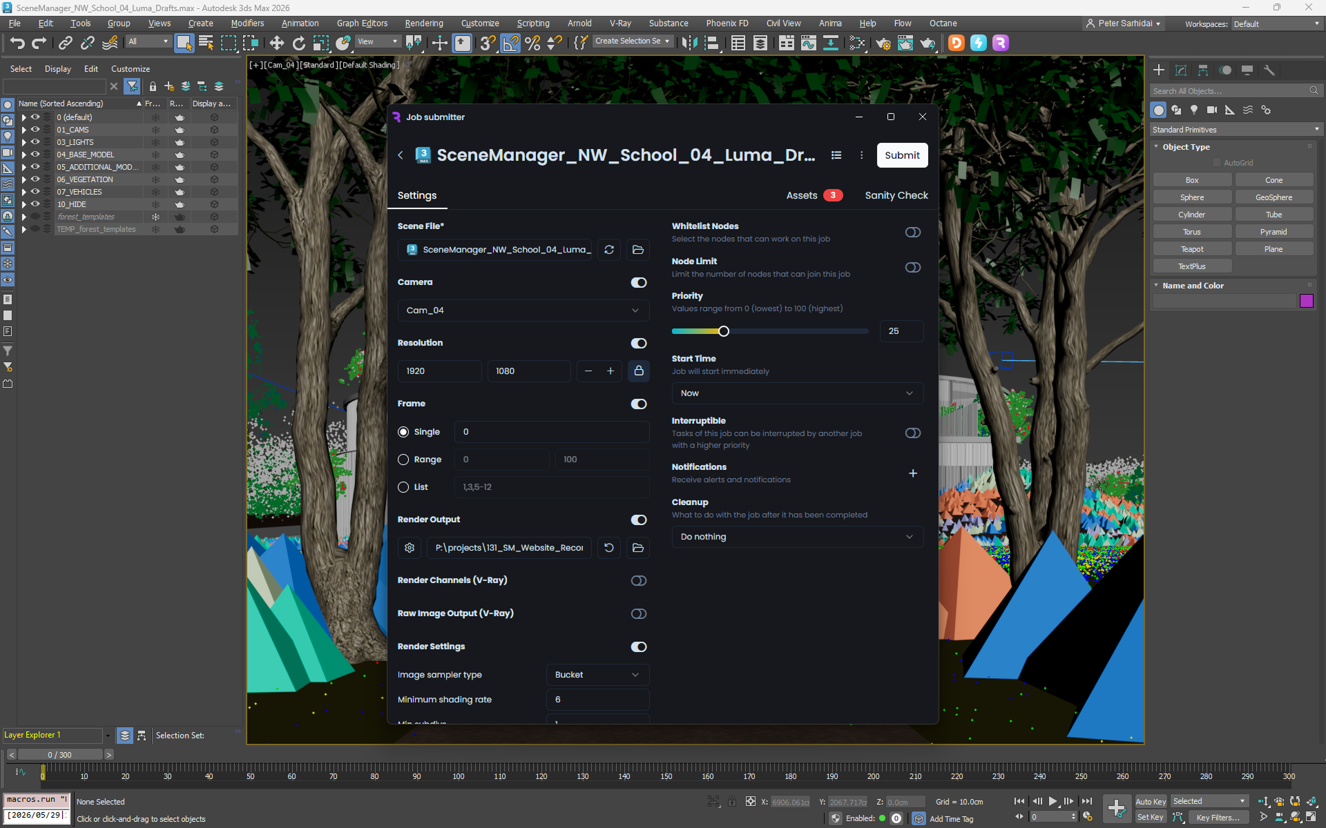 3ds Max Rendering with RenderFlow