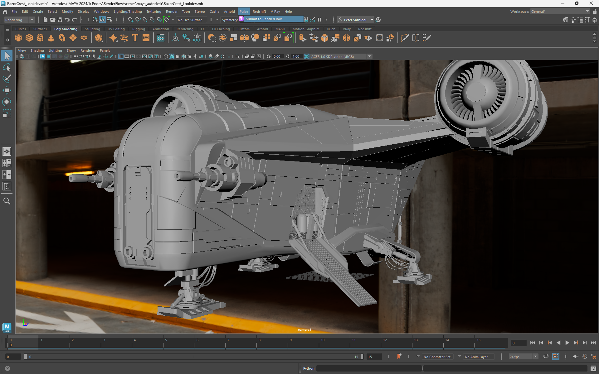 Maya Rendering with RenderFlow