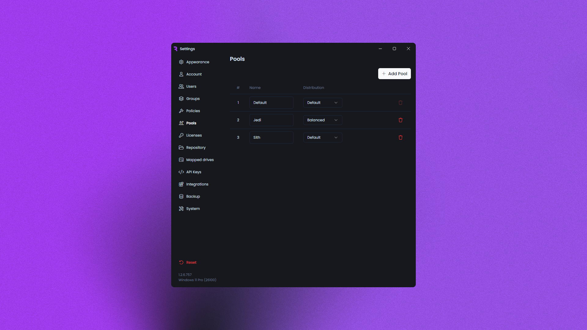 RenderFlow Settings