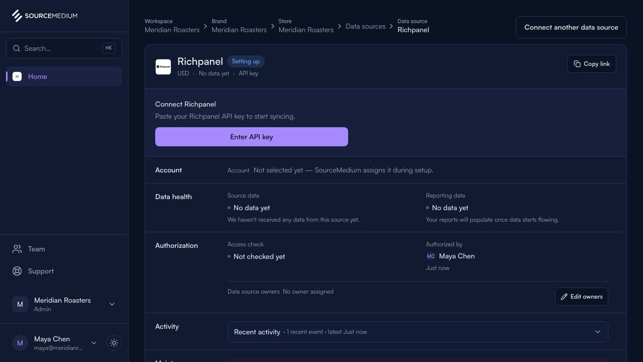 Choose Richpanel