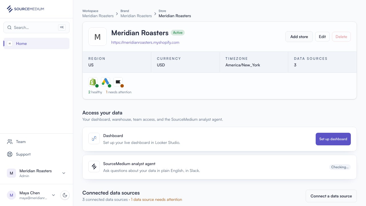 Open your workspace as an app