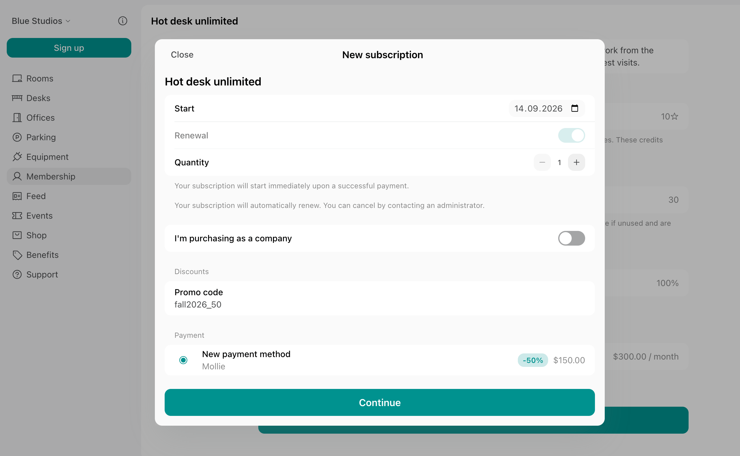 Billing Discounts Give And Apply Share The Discount As A Promo Code