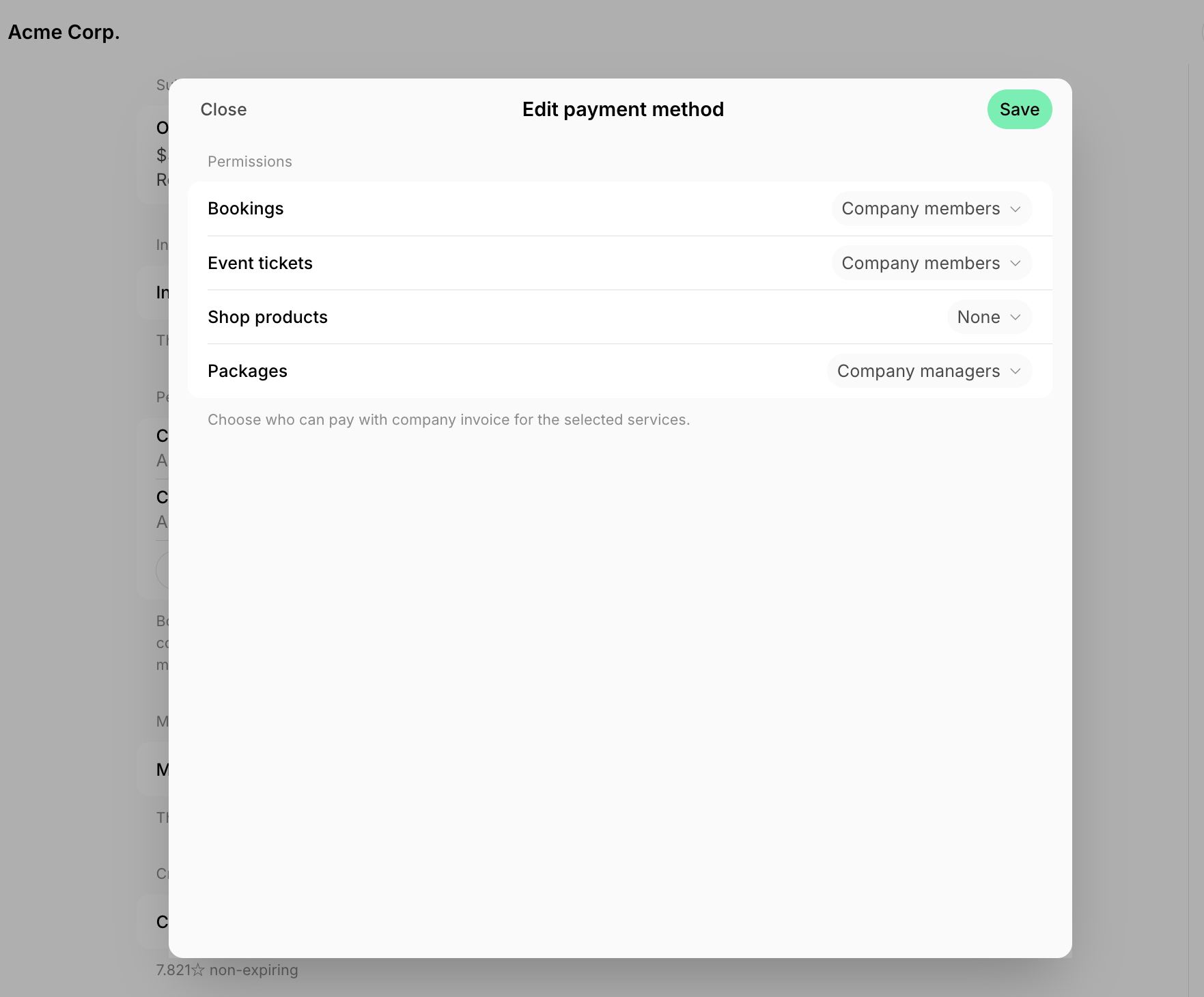 Billing Payments Pay With Invoice Enable Pay With Invoice