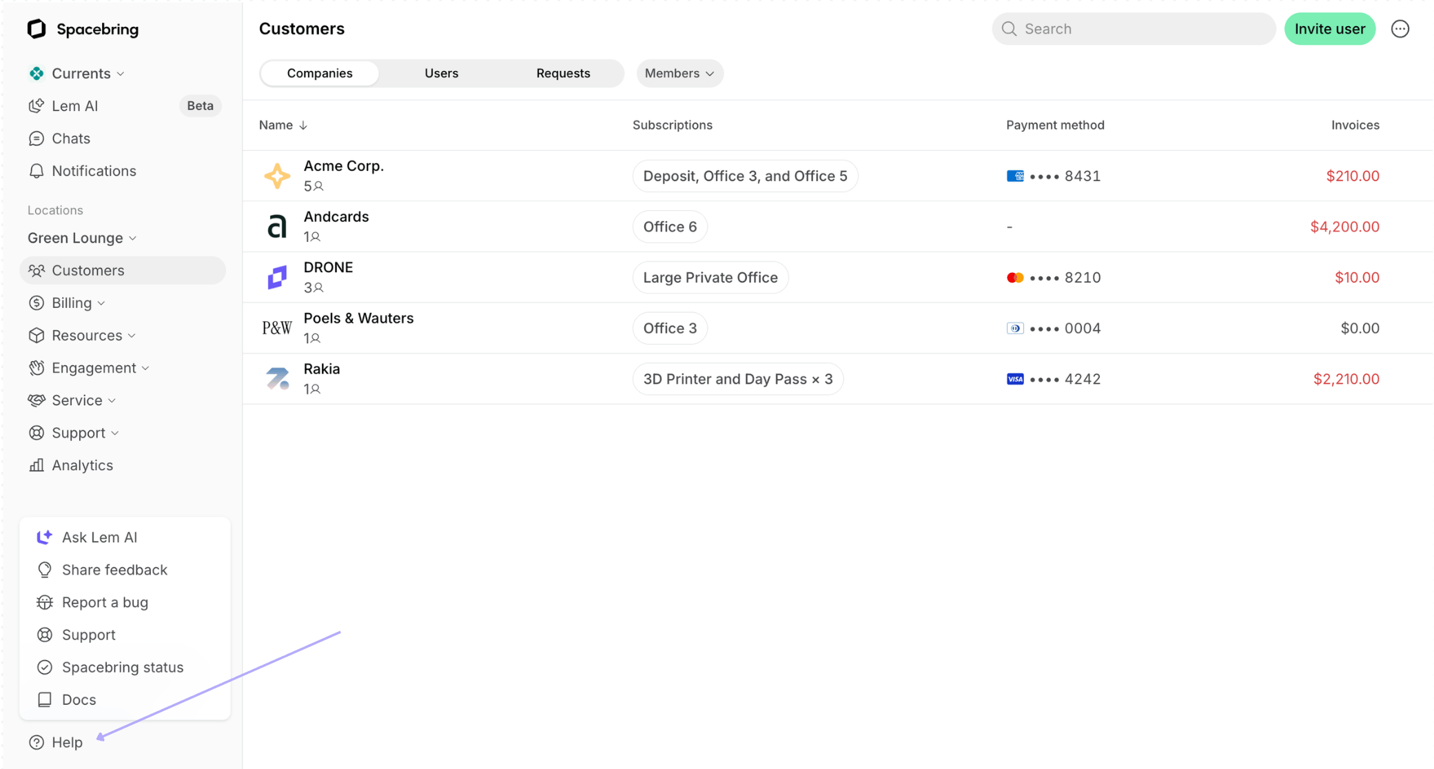 Administration Contact Support Get Instant Help
