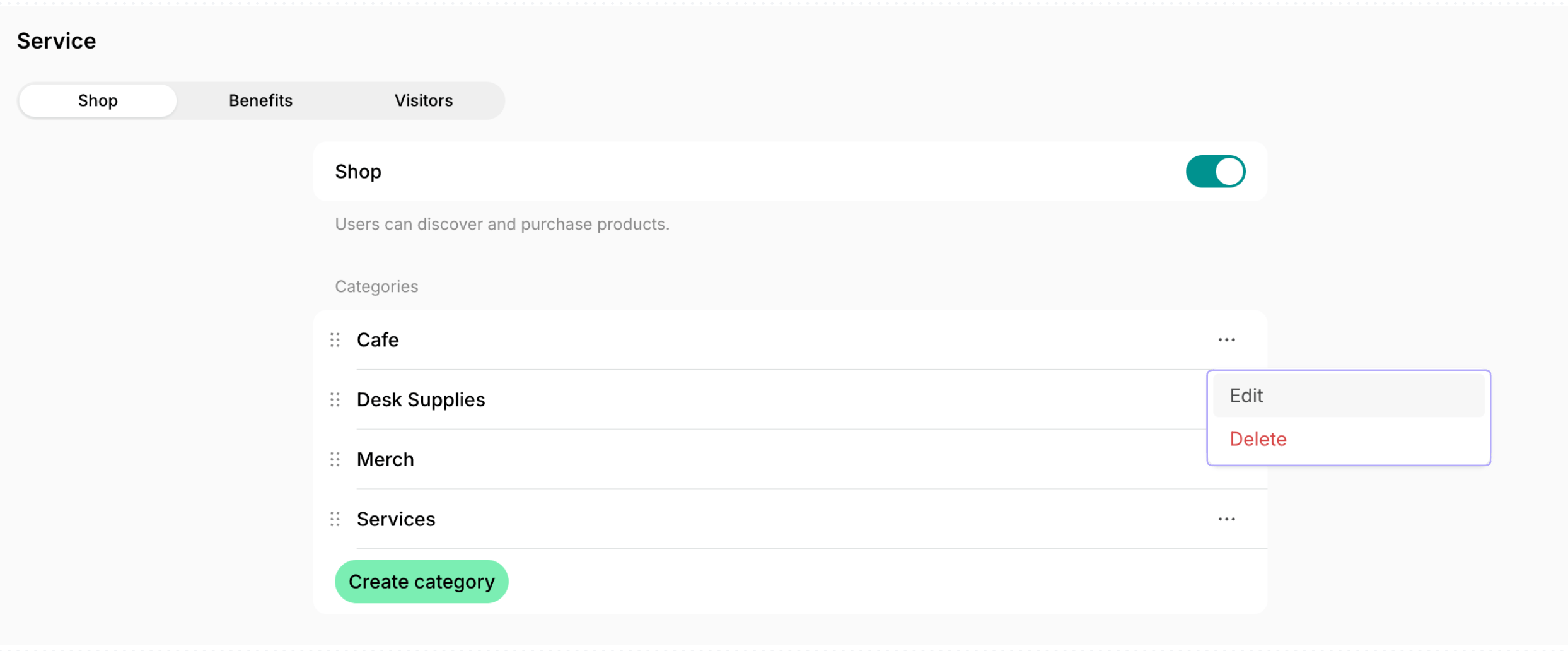 Catalog Products Edit Or Delete A Product Category 2