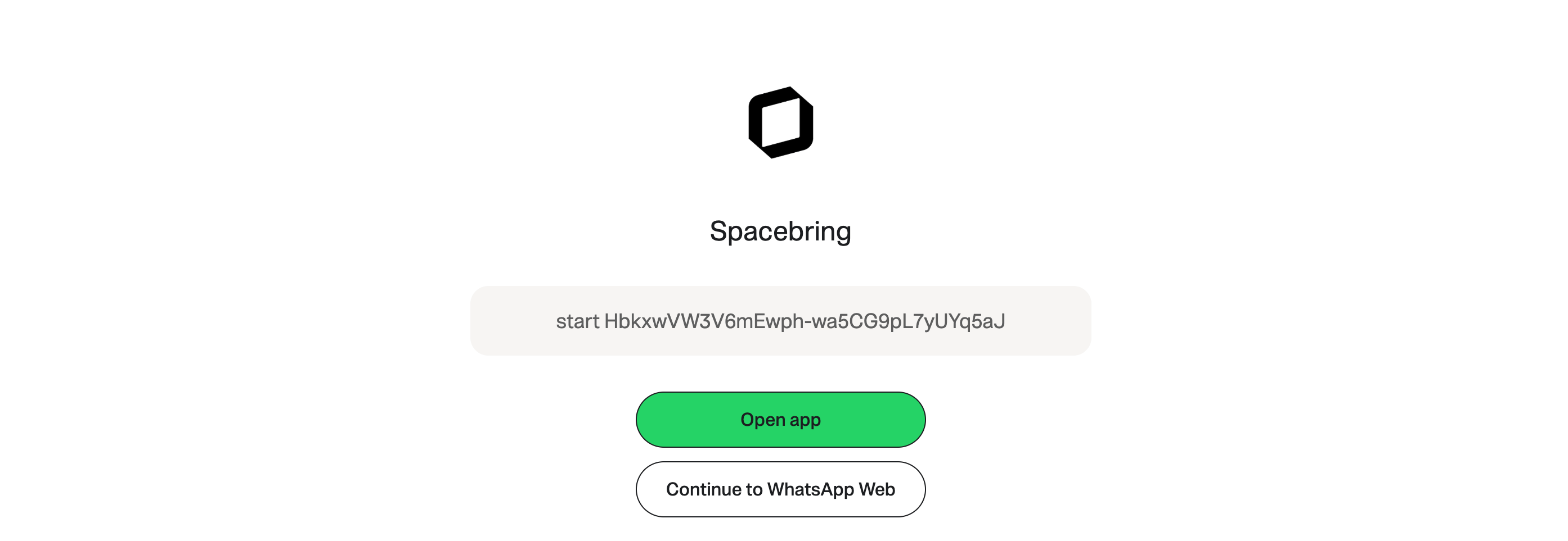 Ai Agents Whatsapp Connect Spacebring To Whatsapp Open App