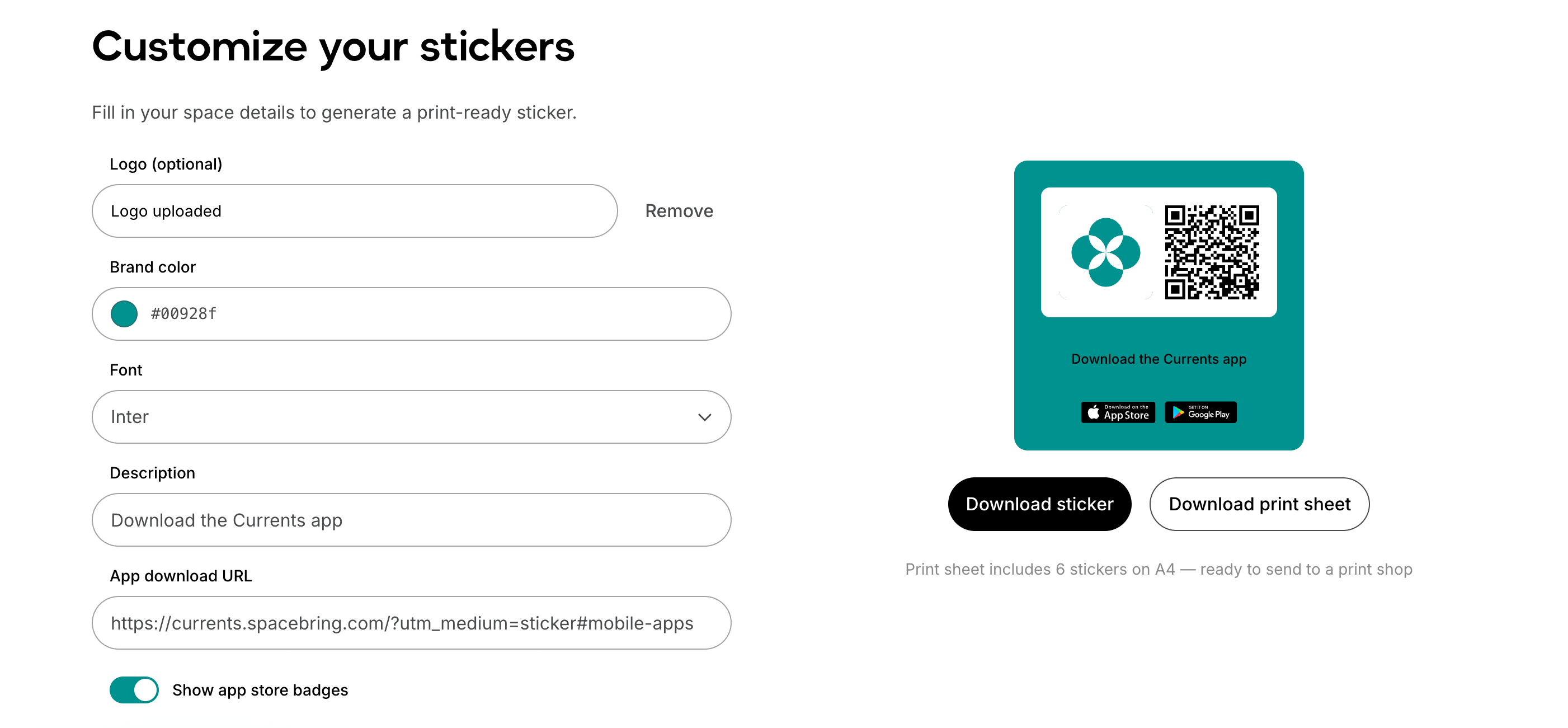 Guides Promote Member Web Portal And Mobile App With Qr Codes Generate Qr Code Stickers Customize Stickers