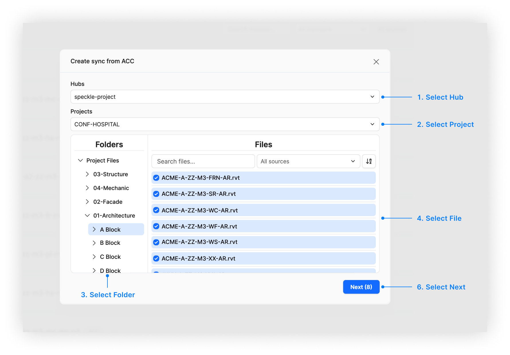 Select file