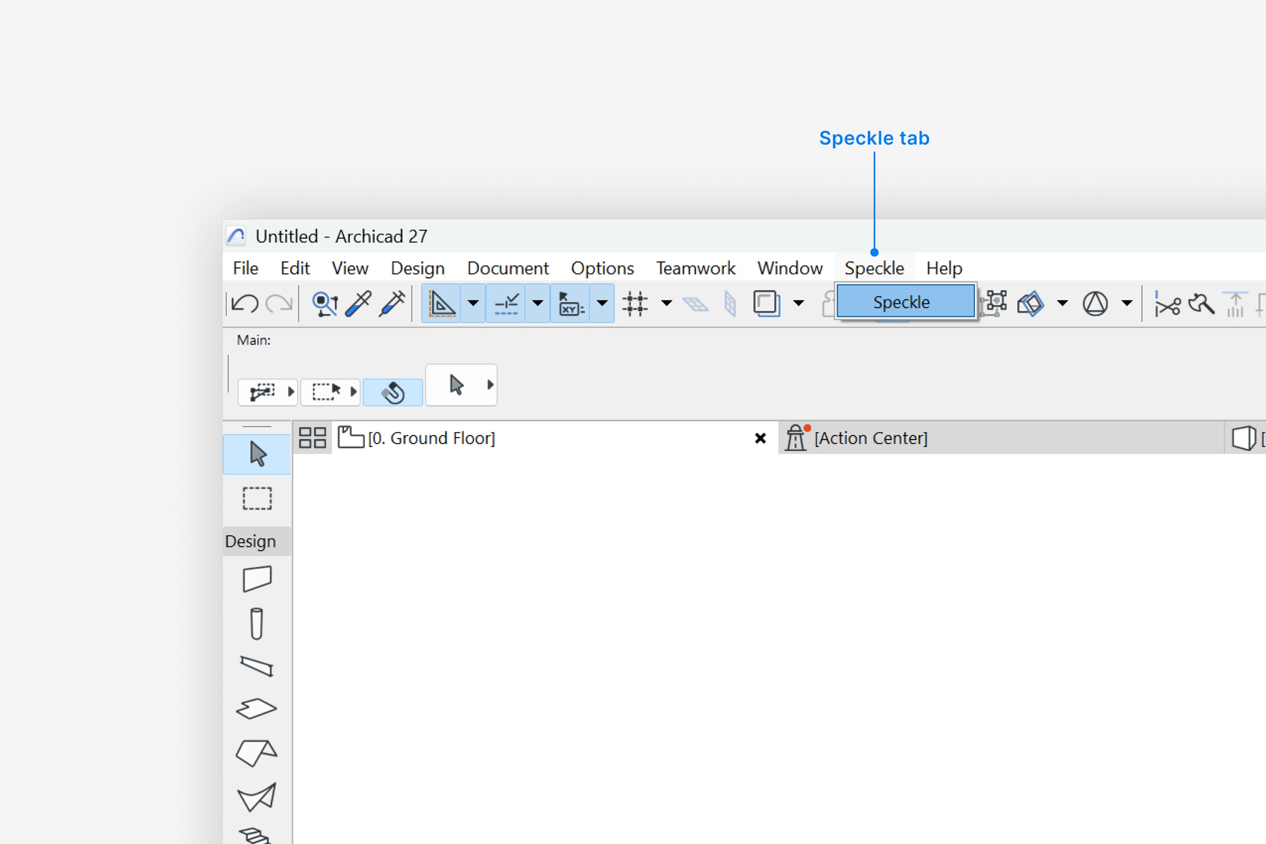 Archicad toolbar
