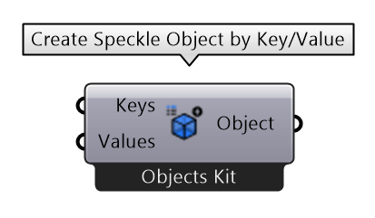 Create object by key/value