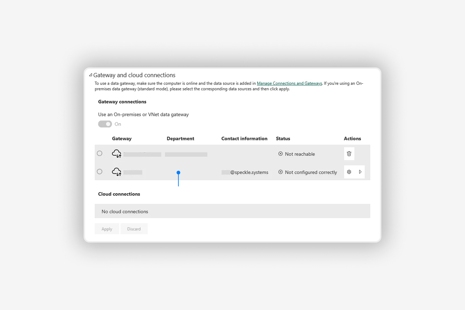 Gateway listed