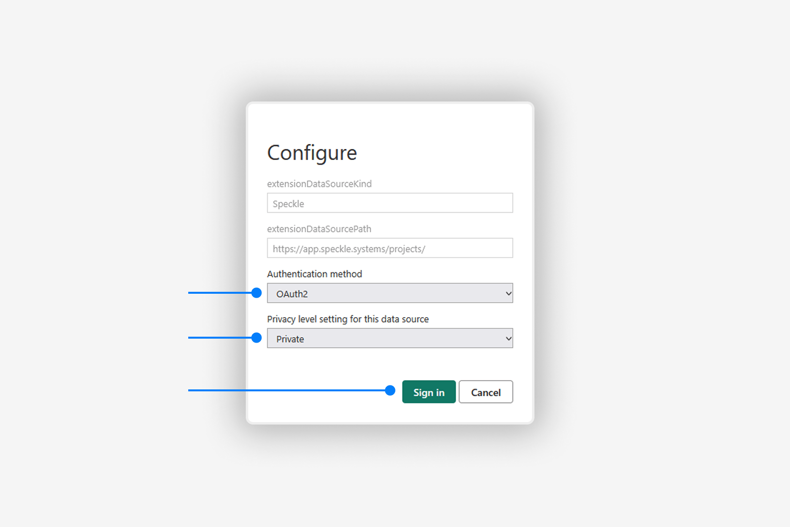 OAuth setup