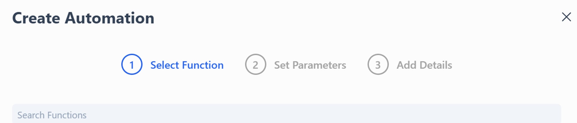 create automation