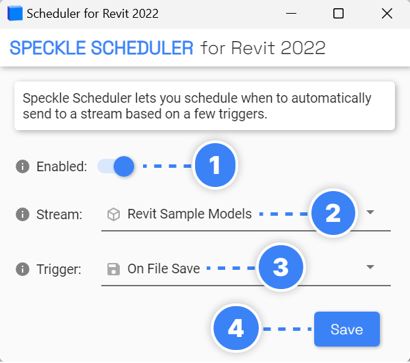 Scheduler interface