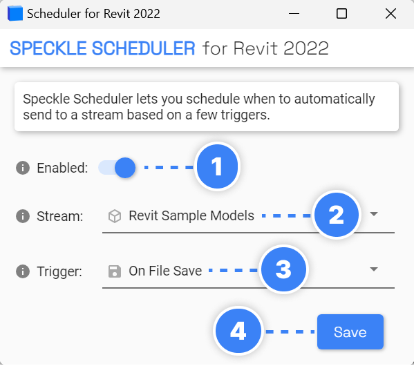 Scheduler interface