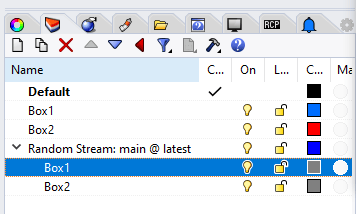 Version layers